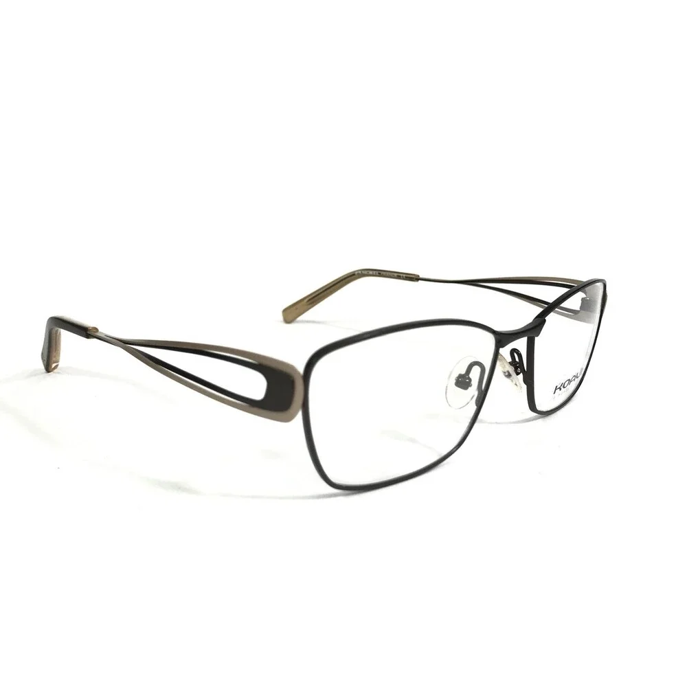 Morel Eyeglasses Frames KOALI 7365K MM011 Brown Square Full Rim 54-16-135